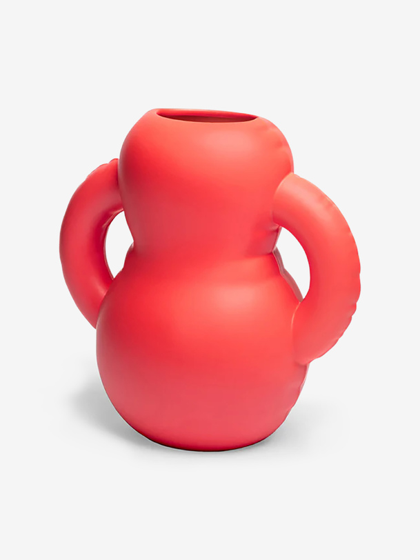 vase oscar rouge - maison studyo rouge