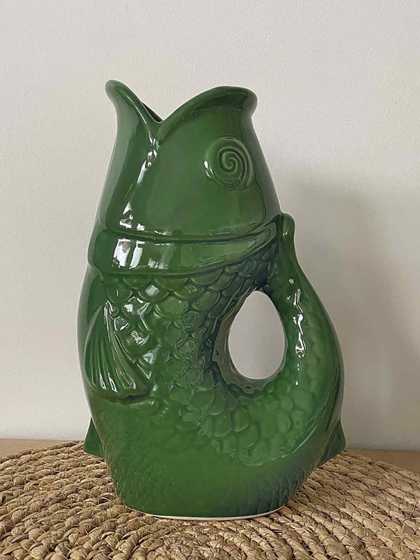 vase poisson kaki - opjet kaki