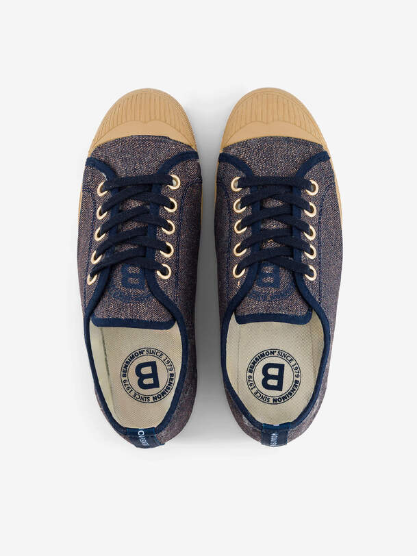 femmes romy b79 brillant denim espadrilles en denim