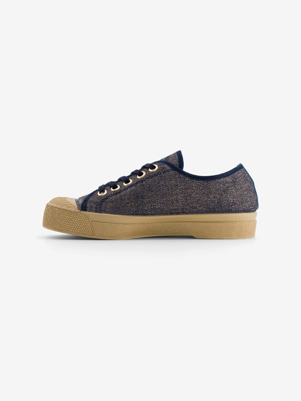 femmes romy b79 brillant denim espadrilles en denim