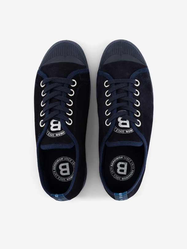 femmes romy b79 suede sneakers marine