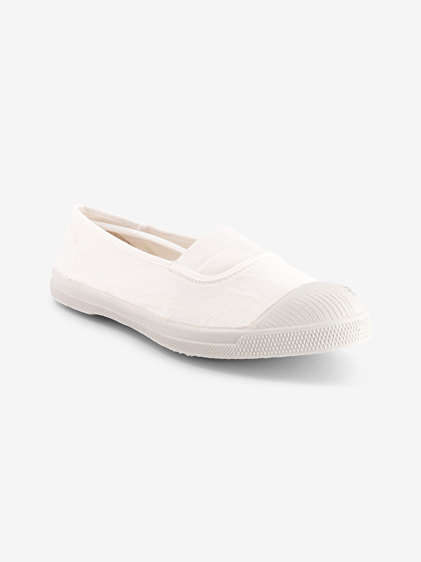 tennis un élastique femme blanc