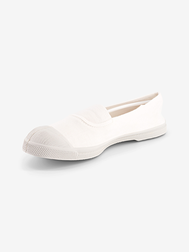 tennis un élastique femme blanc