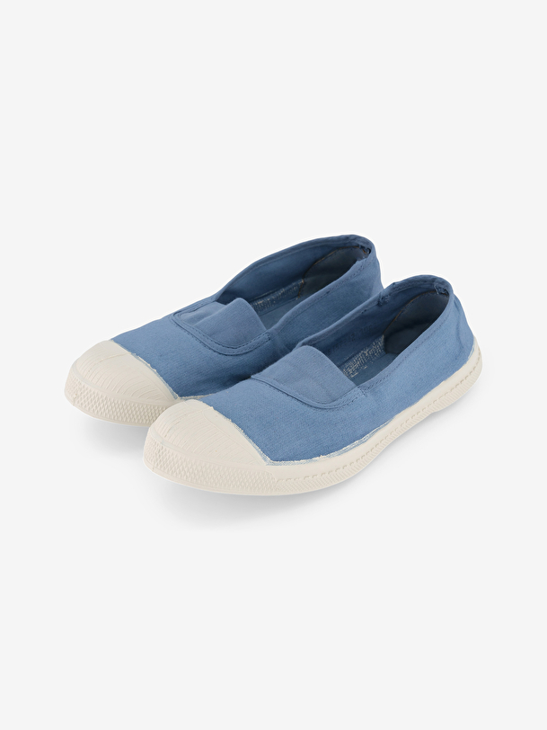 tennis un élastique femme denim