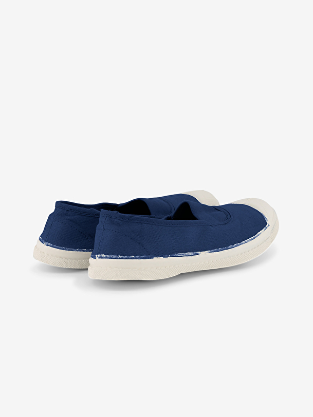 femme élastique de tennis indigo