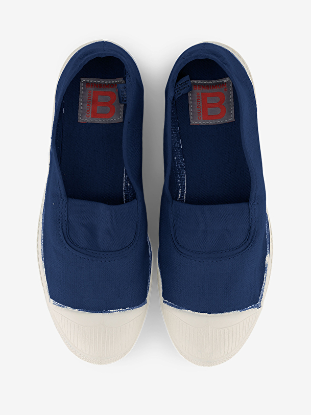femme élastique de tennis indigo