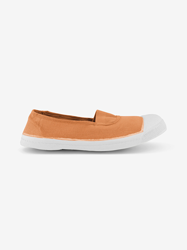 femme élastique de tennis corail