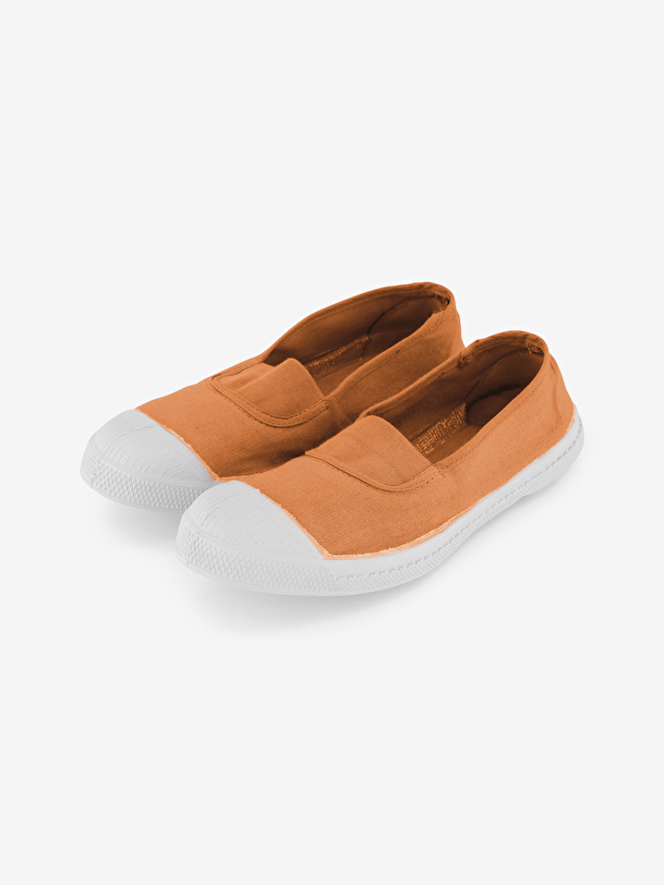 femme élastique de tennis corail