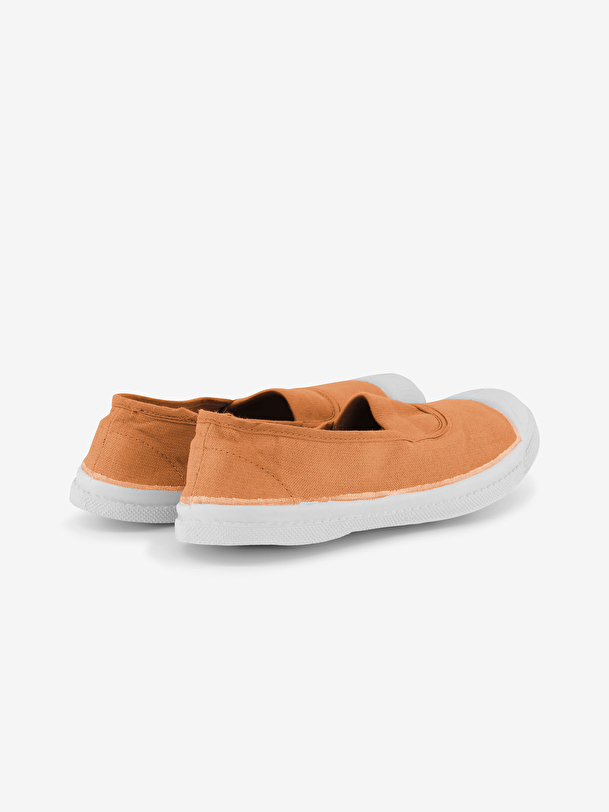 femme élastique de tennis corail
