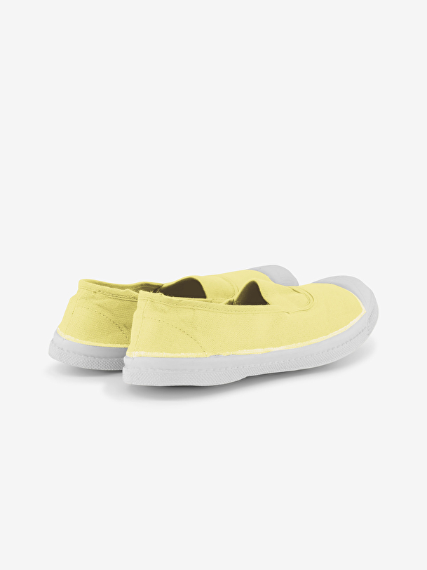 femme élastique de tennis de citron