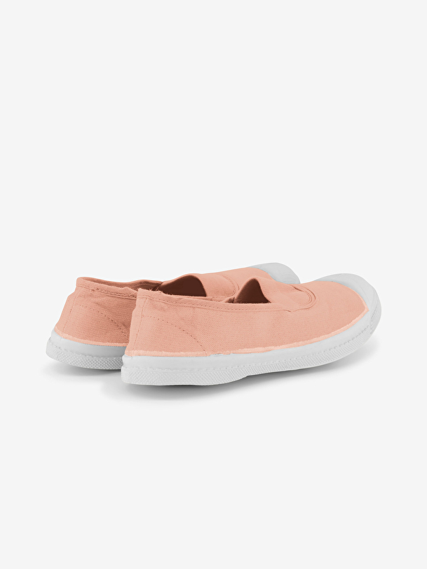 femme élastique tennis rose