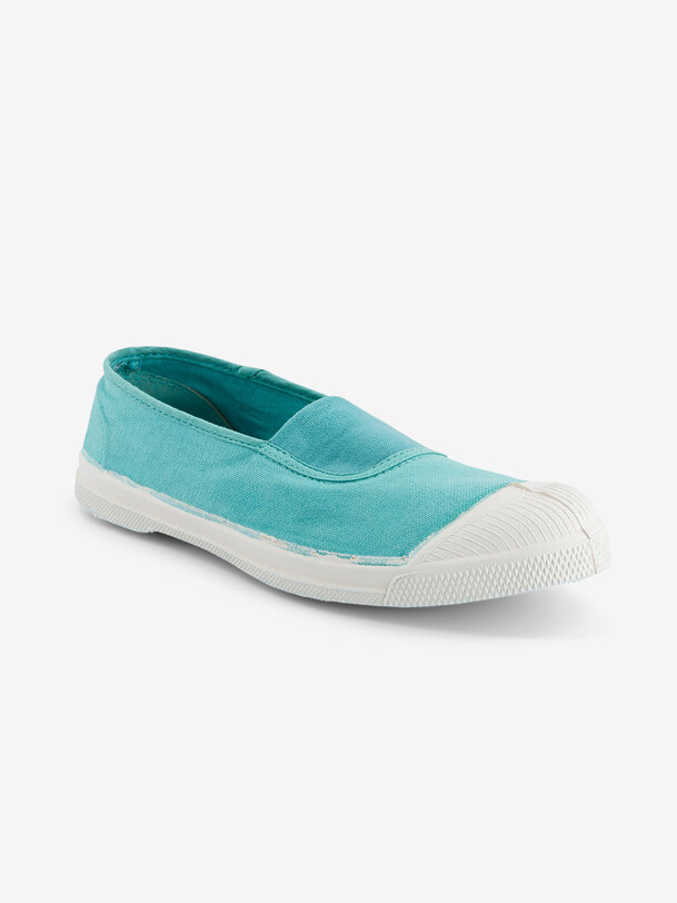 les femmes élastiques de tennis turquoise