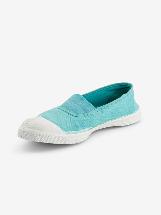 les femmes élastiques de tennis turquoise