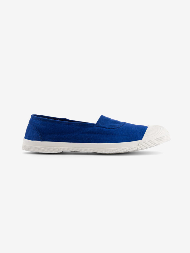 les femmes élastique tennis bleu vif