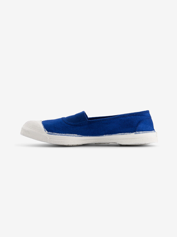 les femmes élastique tennis bleu vif
