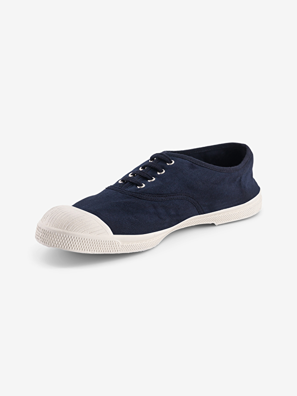 tennis femmes lacets marine