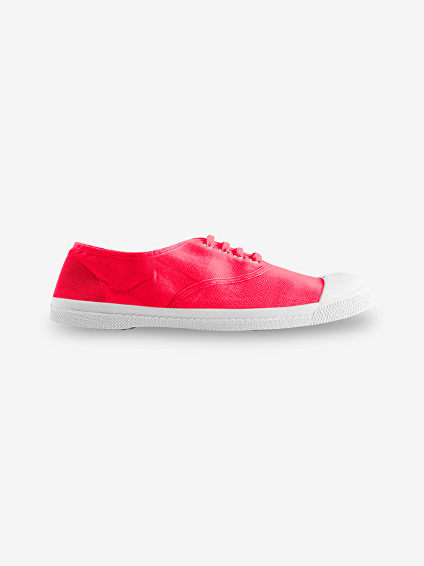 les femmes lacets tennis rose indien