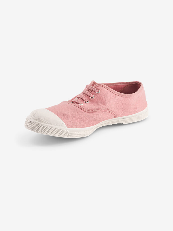 les femmes lacets tennis fleur