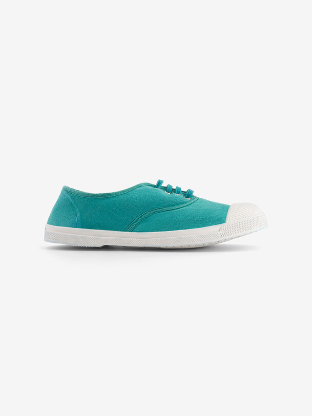 les femmes lacets tennis turquoise