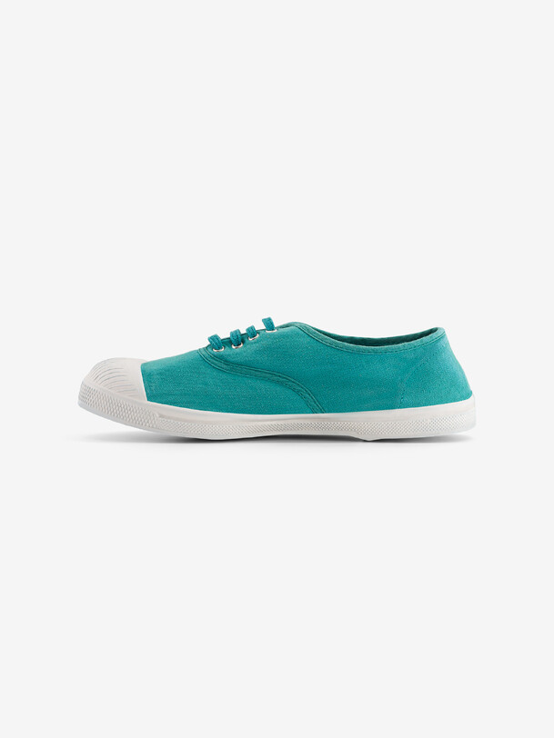 les femmes lacets tennis turquoise