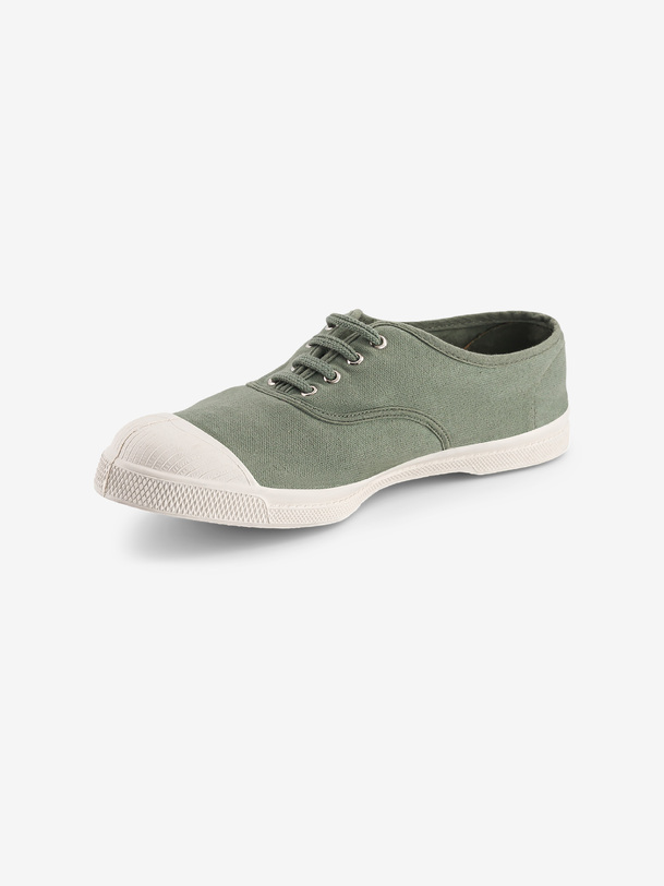 les femmes lacets tennis sage