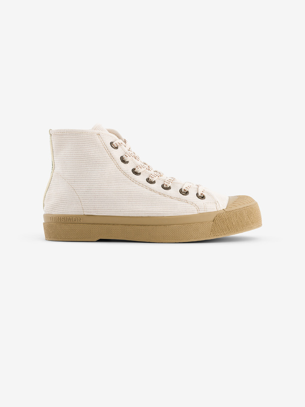 femmes stella b79 velours ecru baskets